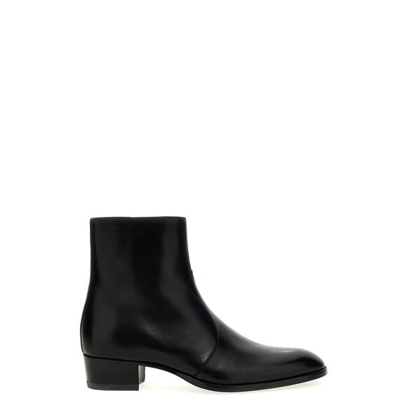 SAINT LAURENT 'Wyatt' ankle boots - Picture 1 of 3